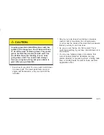 Предварительный просмотр 339 страницы Chevrolet Silverado 2004 Owner'S Manual