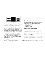 Preview for 3 page of Chevrolet Silverado Classic 2007 Owner'S Manual