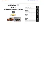 Preview for 3 page of Chevrolet Sonic 2012 Body Repair Manual