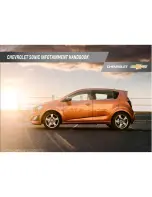 Chevrolet Sonic Infotainment Handbook preview