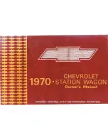 Preview for 1 page of Chevrolet station wagon 1970 Important Operating, Maintenance And Safety Instructions