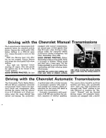 Preview for 12 page of Chevrolet station wagon 1970 Important Operating, Maintenance And Safety Instructions