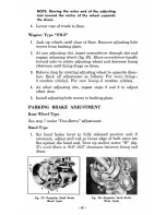 Preview for 49 page of Chevrolet truck 1960 Operator'S Manual