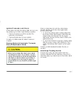 Предварительный просмотр 477 страницы Chevrolet VENTURE 2004 Owner'S Manual