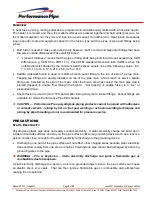 Preview for 3 page of Chevron Performance Pipe DriscoPlex 1000 Heat Fusion Joining Procedures And Qualification Manual