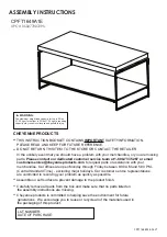 Cheyenne CPFT1649A1E Assembly Instructions Manual предпросмотр