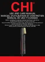 Предварительный просмотр 1 страницы CHI 11580 Use And Care Manual