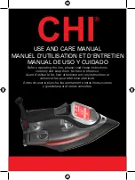 CHI 13103 Use And Care Manual предпросмотр