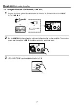 Preview for 6 page of Chiayo AMP-500 Operation Manual