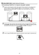 Предварительный просмотр 22 страницы Chiayo Challenger 1000 Operation Manual