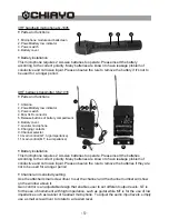 Preview for 6 page of Chiayo Coach Pro 500 Operation Manual