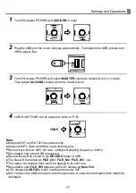 Preview for 12 page of Chiayo COACH PRO Operation Manual