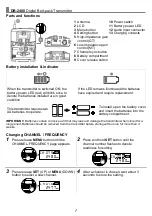 Предварительный просмотр 2 страницы Chiayo DB-2400 Operation Manual