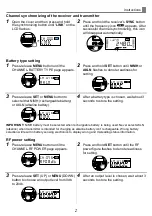 Предварительный просмотр 3 страницы Chiayo DB-2400 Operation Manual