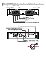 Предварительный просмотр 4 страницы Chiayo DB-5400 Operation Manual