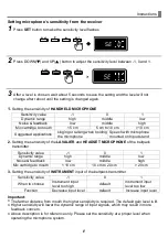 Предварительный просмотр 7 страницы Chiayo DB-5400 Operation Manual