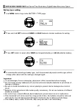 Предварительный просмотр 18 страницы Chiayo DB-5400 Operation Manual