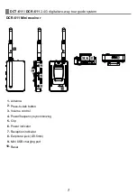 Preview for 4 page of Chiayo DCT-611 Operation Manual