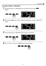 Preview for 3 page of Chiayo DWR-2410 Operation Manual