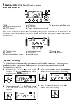 Предварительный просмотр 2 страницы Chiayo DWR-2410M Operation Manual