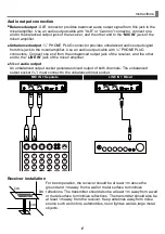 Предварительный просмотр 7 страницы Chiayo DWR-2420 Operation Manual