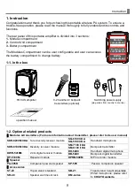 Предварительный просмотр 5 страницы Chiayo Focus 500 series Operation Manual