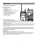 Предварительный просмотр 6 страницы Chiayo FOCUS 515 Operation Manual