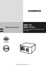 Chiayo GMC-10+ Operation Manual preview