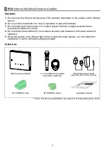 Preview for 2 page of Chiayo IRX2 Operation Manual