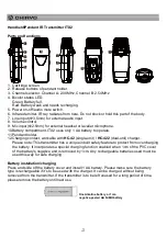 Preview for 8 page of Chiayo IWR-320 Operation Manual