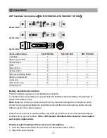 Preview for 8 page of Chiayo MMA-3000 Operation Manual