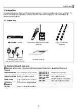 Preview for 3 page of Chiayo MMA-3000N Operation Manual