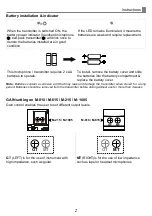 Предварительный просмотр 3 страницы Chiayo Q-818 Operation Manual