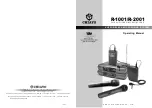 Chiayo R-1001 Operating Manual предпросмотр