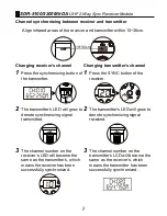 Preview for 6 page of Chiayo SDR-5100M Operation Manuals