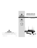 Chiayo SDR-8200 Operation Manual предпросмотр