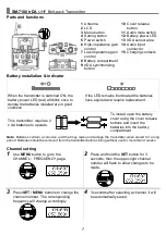 Preview for 2 page of Chiayo SM-7100 IrDA Operation Manual