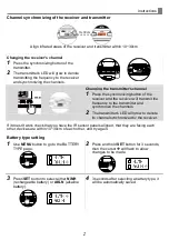 Preview for 3 page of Chiayo SM-7100 IrDA Operation Manual