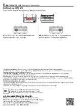 Preview for 4 page of Chiayo SM-7100 IrDA Operation Manual