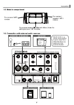 Preview for 7 page of Chiayo Stage Man Operation Manual