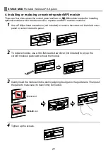 Preview for 22 page of Chiayo Stage Man Operation Manual