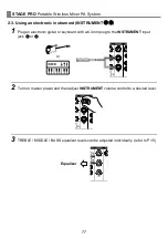 Предварительный просмотр 12 страницы Chiayo STAGE PRO Operation Manual