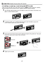 Предварительный просмотр 24 страницы Chiayo STAGE PRO Operation Manual