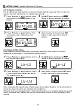 Preview for 12 page of Chiayo VICTORY 2000 Operation Manual