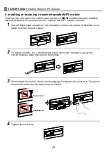 Preview for 24 page of Chiayo VICTORY 2000 Operation Manual