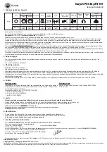 Preview for 13 page of Chicago Controls Thermostats 015451707873 Operator'S Manual