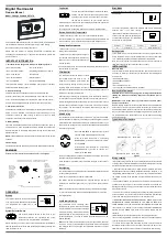 Preview for 1 page of Chicago Controls Thermostats HC7376 Owner'S Manual