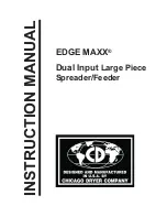 Chicago Dryer Edge MAXX Instruction Manual предпросмотр