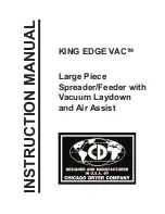 Preview for 1 page of Chicago Dryer King Edge VAc Instruction Manual