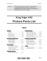 Preview for 219 page of Chicago Dryer King Edge VAc Instruction Manual